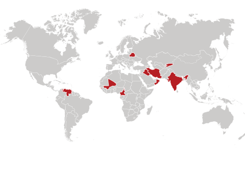 KAYSON Global Network Map